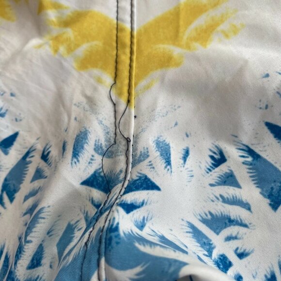 Corona Extra Swim Trunks Shorts Beach Palm All Over Print Men Size L With Defect - Picture 7 of 7